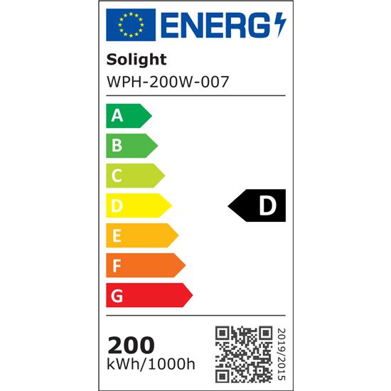 Solight high bay, 200W, 28000lm, 120°, Samsung LED, Lifud driver, 5000K, 1-10V stmívání
