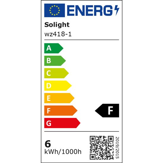 Solight LED žárovka, miniglobe, 6W, E27, 4000K, 510lm