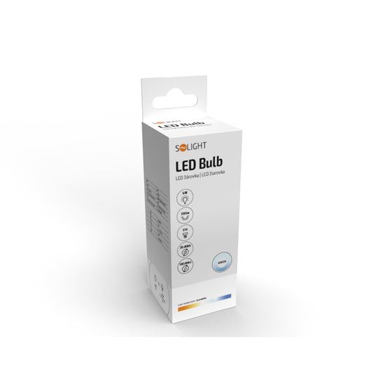 Solight LED žárovka, svíčka, 6W, E14, 6000K, 510lm
