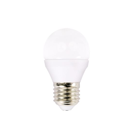 ECOLUX LED žárovka Ecolux 3-pack , miniglobe, 6W, E27, 3000K, 450lm, 3ks