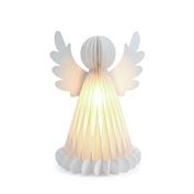 Solight anděl s LED osvětlením a časovačem, 37cm, 3xAA