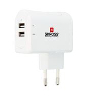 SKROSS euro USB nabíjecí adaptér, 3400mA, 2x USB výstup