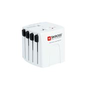 SKROSS cestovní adaptér MUV Micro, univerzální, neuzemněný