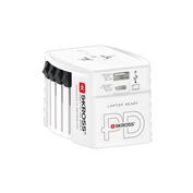 SKROSS cestovní adaptér MUV USB AC65PD, univerzální, neuzemněný, USB A+C 65W