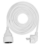 Solight prodlužovací přívod - spojka, 1 zásuvka, 10m, 3 x 1mm2, bílá
