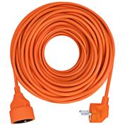 Solight prodlužovací přívod - spojka, 1 zásuvka, 10m, 3 x 1mm2, oranžová
