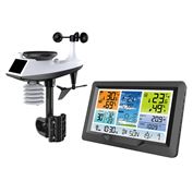 Solight profesionální meteostanice, přehledný a designový displej, tlak, teplota, vlhkost, srážky, hodnoty větru