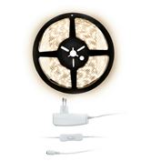 Solight LED světelný pás, 5m, sada s 12V adaptérem, 4,8W/m, IP20, neutrální bílá
