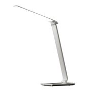 Solight LED stolní lampička stmívatelná, 12W, volba teploty světla, USB, bílý lesk