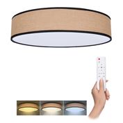 Solight LED osvětlení s dálkovým ovladačem Brownie, 60W, 4200lm, 50cm, změna chromatičnosti, stmívatelné