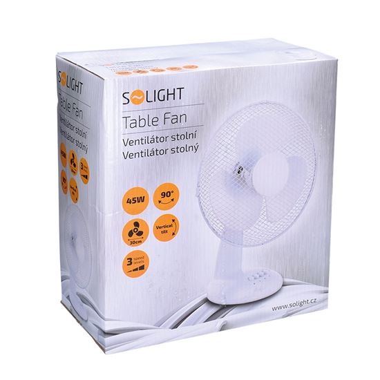 Solight ventilátor stolní 30cm