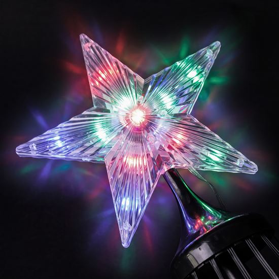 Solight smart vánoční stromek, 150 LED, 1,5m, IP44, RGB, dálkový ovladač + BT aplikace