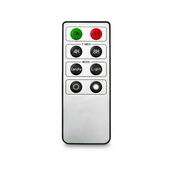 Solight sada LED svíček na vánoční stromek, 10x svíčka, dálkové ovládání, časovač, 1xAAA