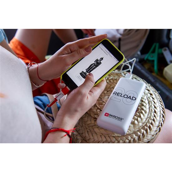 SKROSS powerbank Reload 20, 20 000mAh, 2x USB-A