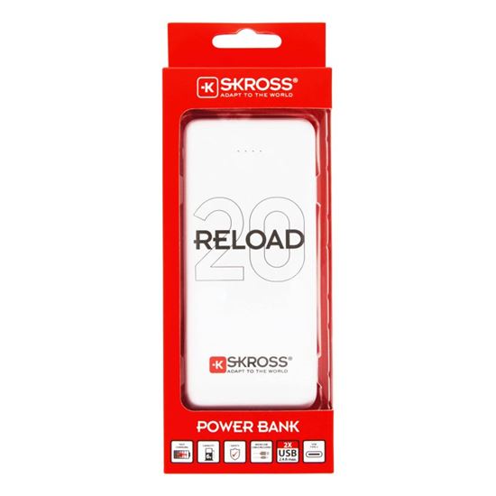 SKROSS powerbank Reload 20, 20 000mAh, 2x USB-A