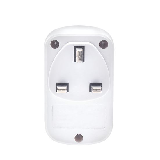 Solight cestovní adaptér s USB A+C 20W PD do Velké Británie, typ G