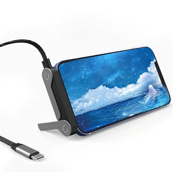 Solight USB-C 240W kabel s integrovaným stojánkem