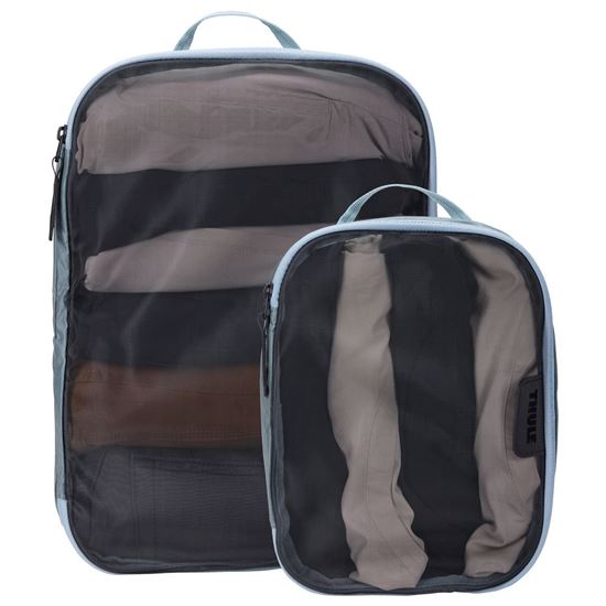 Thule Packing cube sada 1 střední a 1 malý organizér TPCS204 - Pond Gray