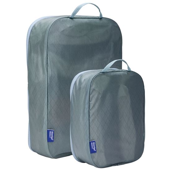 Thule Packing cube sada 1 střední a 1 malý organizér TPCS204 - Pond Gray