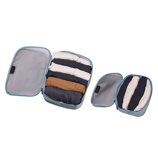 Thule Packing cube sada 1 střední a 1 malý organizér TPCS204 - Pond Gray