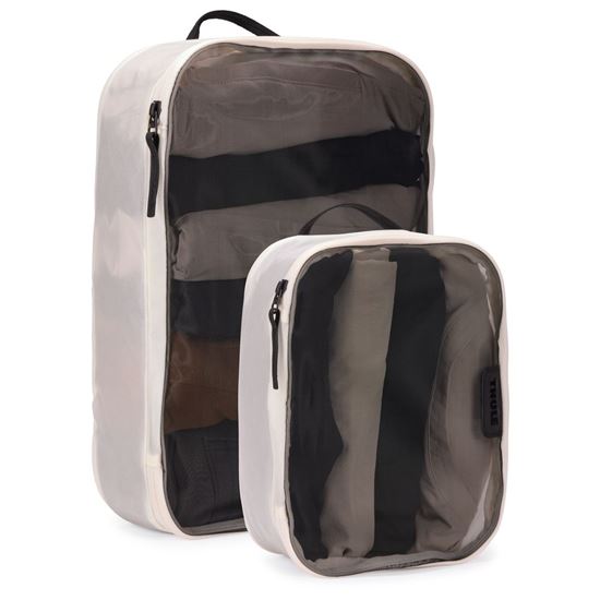 Thule Packing cube sada 1 střední a 1 malý organizér TPCS204 - bílá