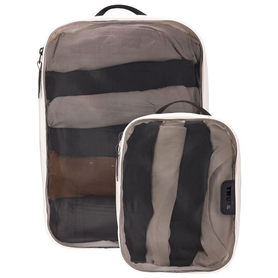 Thule Packing cube sada 1 střední a 1 malý organizér TPCS204 - bílá