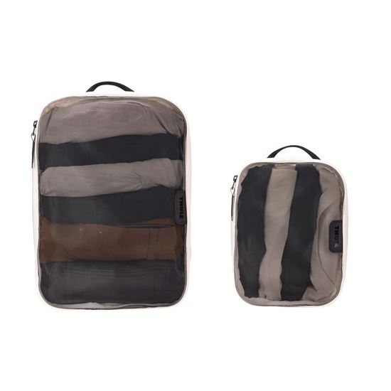 Thule Packing cube sada 1 střední a 1 malý organizér TPCS204 - bílá