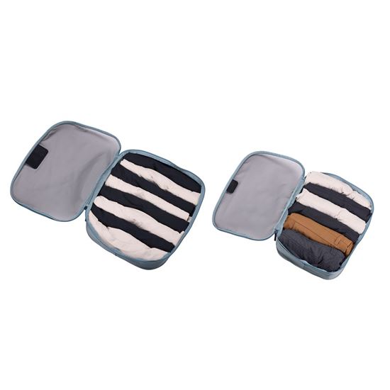 Thule Packing cube sada 2 velké a 2 střední organizéry TPCS205 - bílá/Pond Gray