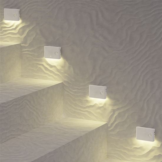 Solight nabíjecí noční LED světélko s pohybovým a světelným sensorem, 0,5W, 3000K, Li-Ion