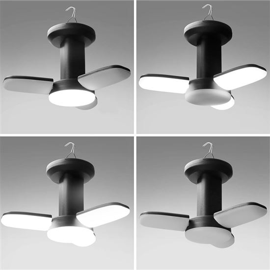 Solight LED nabíjecí kempingová lucerna, 400lm, Li-Ion, teplá bílá
