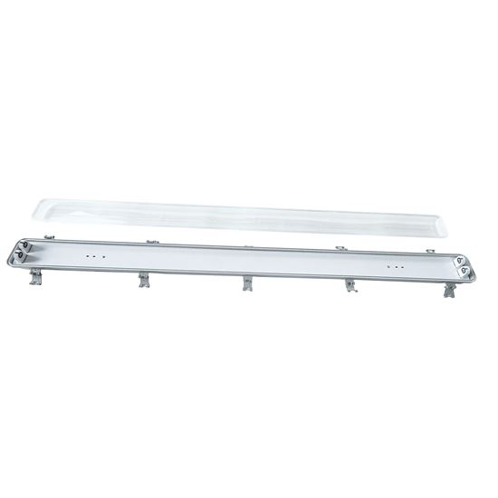 Solight stropní osvětlení prachotěsné, G13, pro 2x 120cm LED trubice, IP65, 127cm