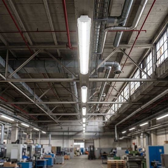 Solight LED osvětlení  prachotěsné, IP65, 40W, 4800lm, 3CCT - volitelná chromatičnost, 120cm, Lifud