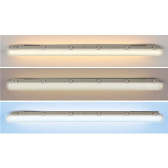 Solight LED osvětlení  prachotěsné, IP65, 40W, 4800lm, 3CCT - volitelná chromatičnost, 120cm, Lifud