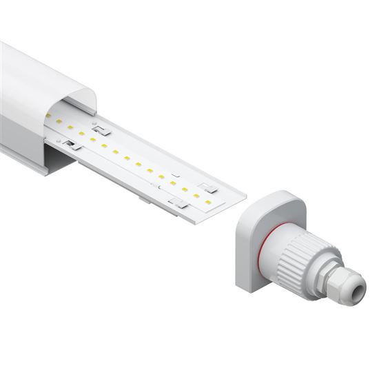 Solight LED osvětlení  prachotěsné, IP65, 36W, 4320lm, 3CCT - volitelná chromatičnost, 127cm