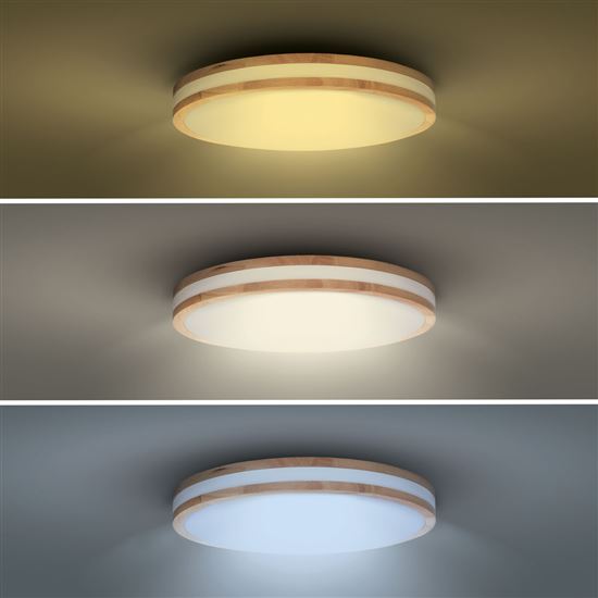 Solight LED osvětlení Woody, 25W, 1350lm, 29cm, 3CCT