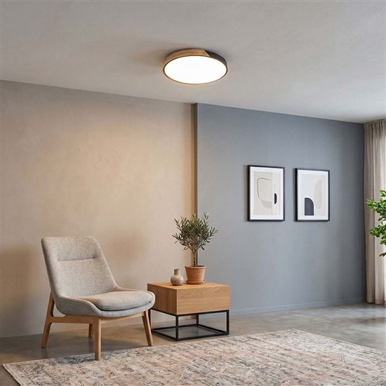 Solight LED osvětlení s dálkový ovladačem Polia, 46W, 3220lm, 40cm, změna chromatičnosti, stmívatelné