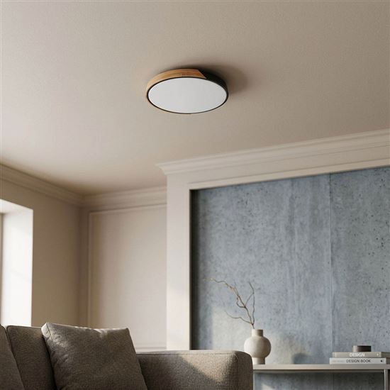Solight LED osvětlení s dálkový ovladačem Polia, 46W, 3220lm, 40cm, změna chromatičnosti, stmívatelné