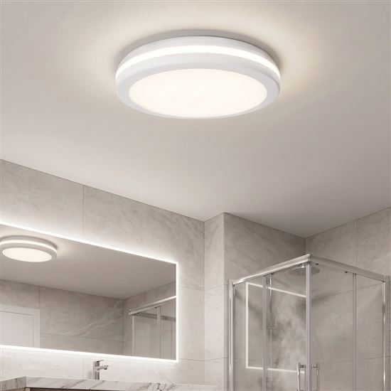 Solight LED osvětlení Gari, 26W, 2340lm, 3CCT, IP65, 30cm, bílá