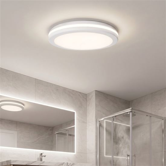 Solight LED osvětlení Gari, 44W, 3960lm, 3CCT, IP65, 40cm, bílá